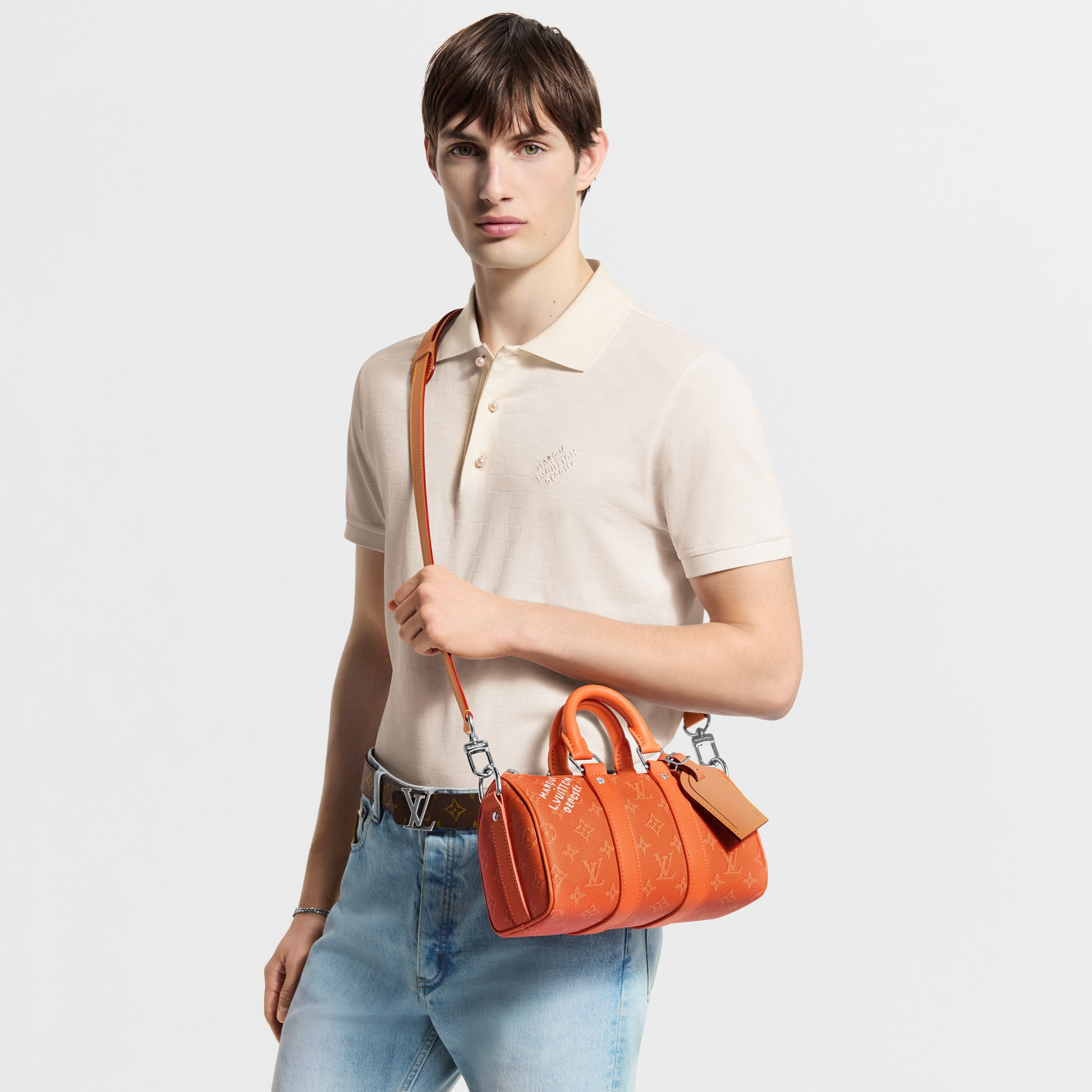 Keepall Bandoulière 25 Altri Monogram Borse e Piccola Pelletteria Borse da Uomo LV Icons | LOUIS VUITTON (Zoom prodotto)