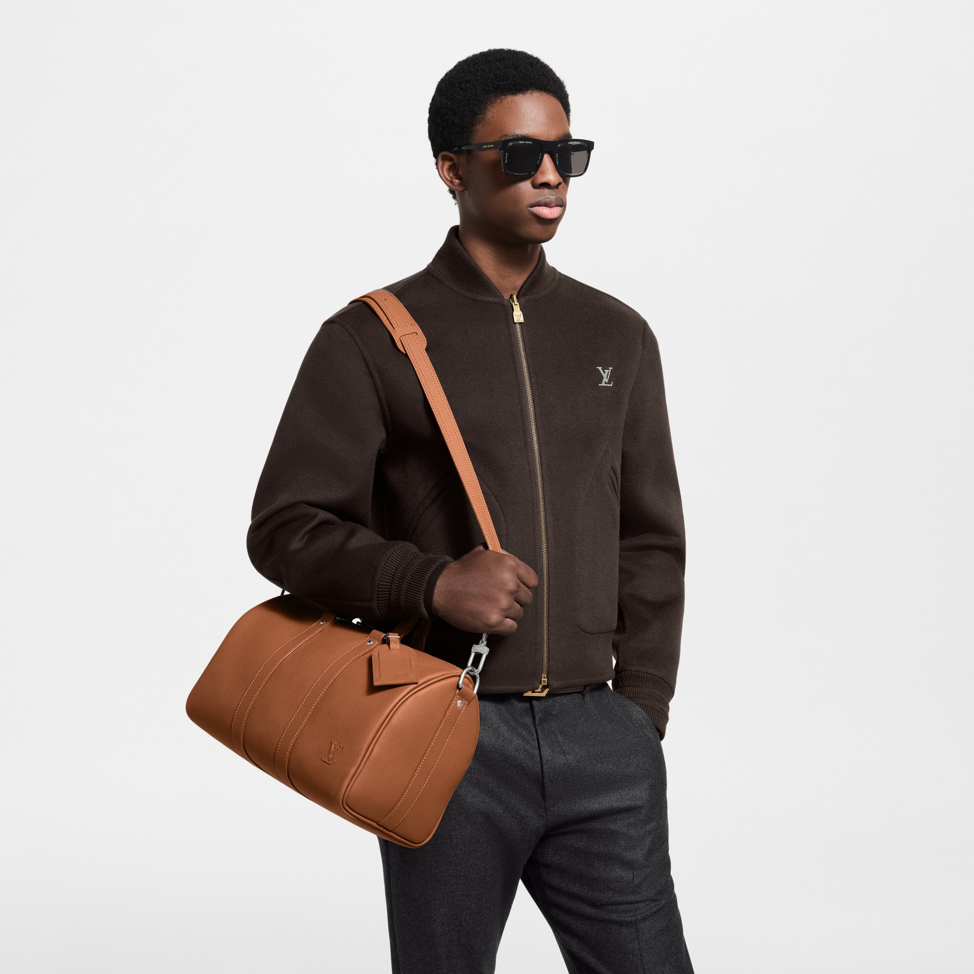 Keepall Bandoulière 35 LV Aerogram Borse e Piccola Pelletteria Borse da Uomo LV Icons | LOUIS VUITTON (Zoom prodotto)