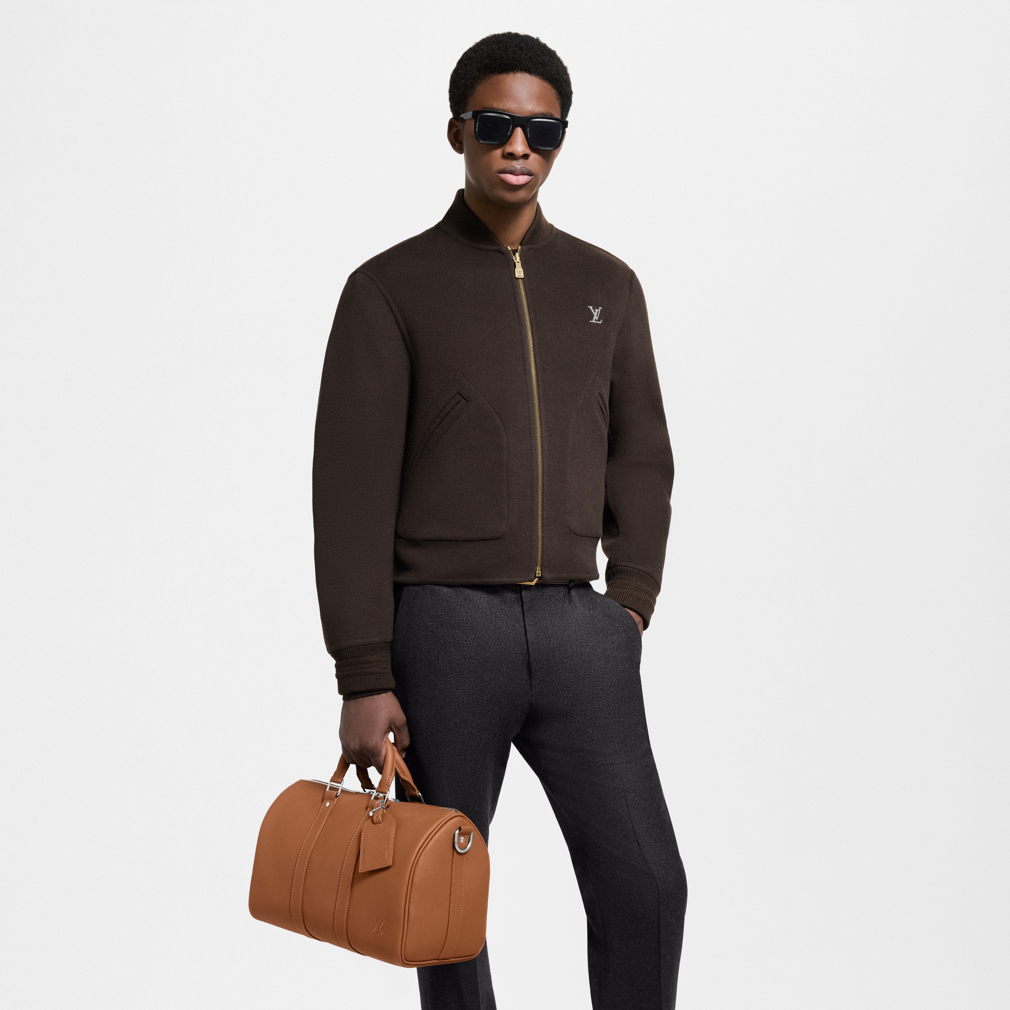 Keepall Bandoulière 35 LV Aerogram Borse e Piccola Pelletteria Borse da Uomo LV Icons | LOUIS VUITTON (Zoom prodotto)