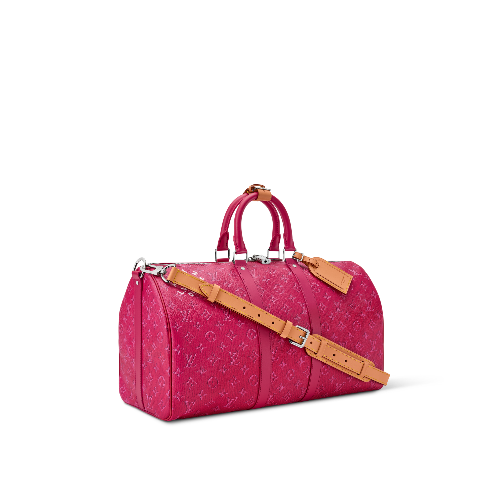 Keepall Bandoulière 45 Monogram Heritage Uomo Viaggio Borse da Viaggio | LOUIS VUITTON (Zoom prodotto)