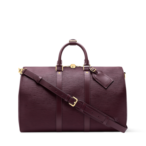 Keepall Bandoulière 45 Pelle Epi Bauli, Viaggio e Casa Borse da Viaggio e Valigie con rotelle Borse da Viaggio | LOUIS VUITTON (Zoom prodotto)