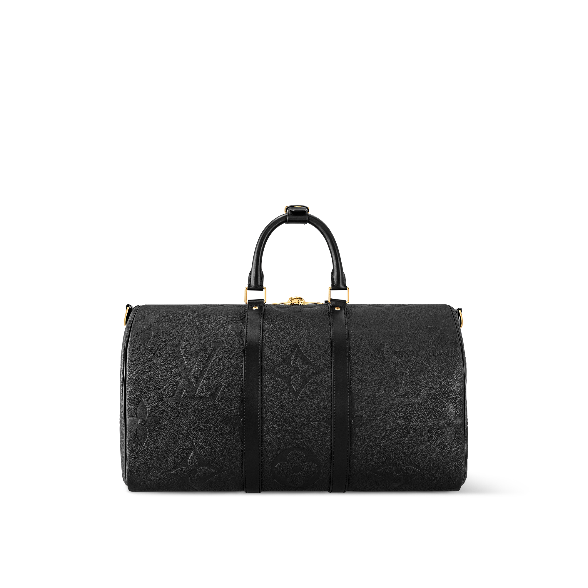 Keepall Bandoulière 45 Pelle Monogram Empreinte Uomo Viaggio Borse da Viaggio | LOUIS VUITTON (Zoom prodotto)