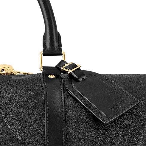 Keepall Bandoulière 45 Pelle Monogram Empreinte Uomo Viaggio Borse da Viaggio | LOUIS VUITTON (Zoom prodotto)