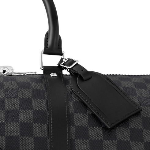 Keepall Bandoulière 45 Tela Damier Graphite Uomo Viaggio Tutte le Valigie e Accessori | LOUIS VUITTON (Zoom prodotto)