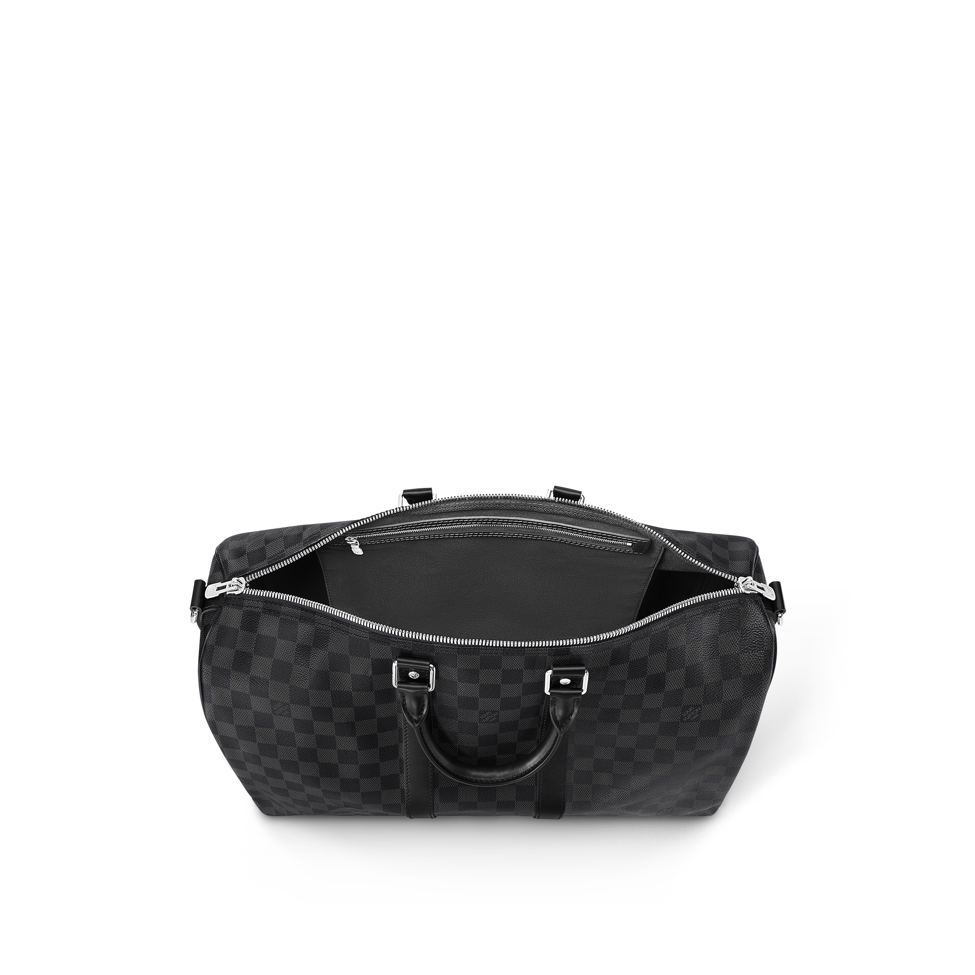 Keepall Bandoulière 45 Tela Damier Graphite Uomo Viaggio Tutte le Valigie e Accessori | LOUIS VUITTON (Zoom prodotto)