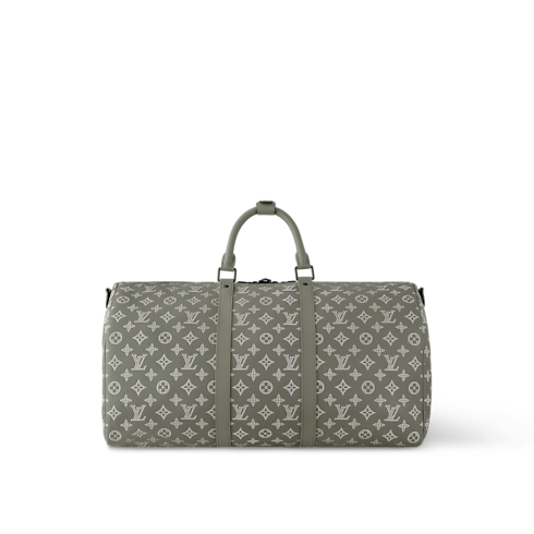 Keepall Bandoulière 50 Pelletteria Monogram Shadow Uomo Discontinued Product Obs 11 | LOUIS VUITTON (Zoom prodotto)