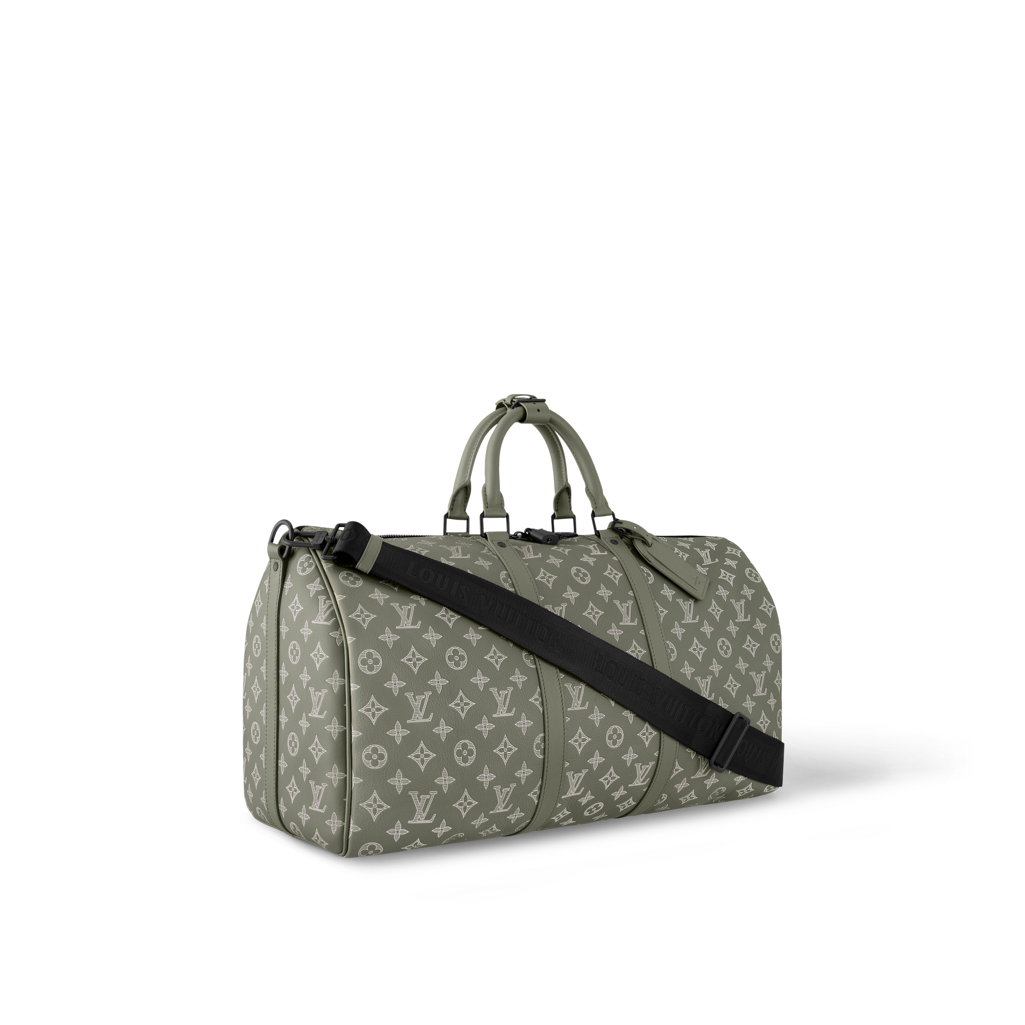 Keepall Bandoulière 50 Pelletteria Monogram Shadow Uomo Discontinued Product Obs 11 | LOUIS VUITTON (Zoom prodotto)
