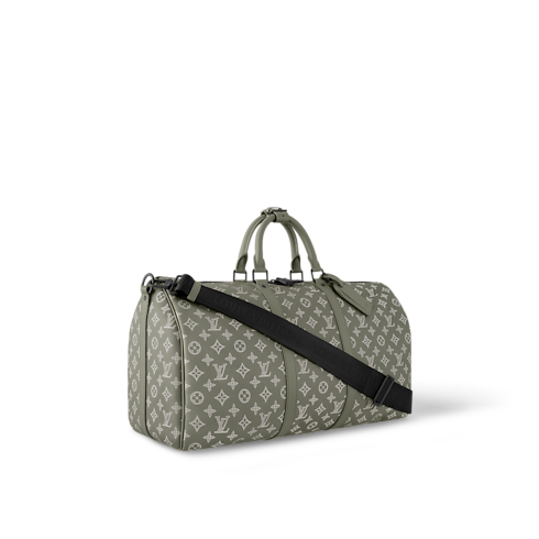 Keepall Bandoulière 50 Pelletteria Monogram Shadow Uomo Discontinued Product Obs 11 | LOUIS VUITTON (Zoom prodotto)