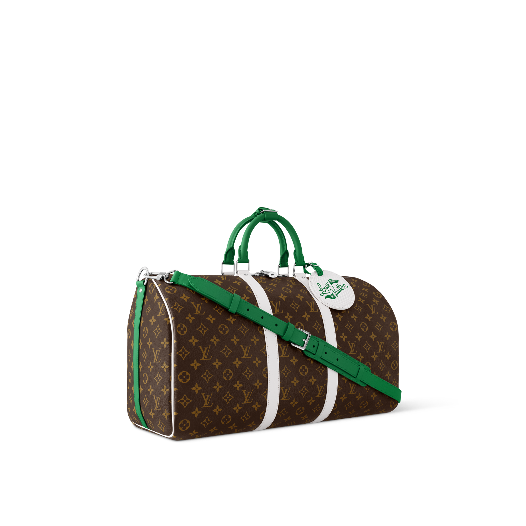 Keepall Bandoulière 50 Tela Monogram Macassar Borse e Piccola Pelletteria Borse da Uomo LV Icons | LOUIS VUITTON (Zoom prodotto)