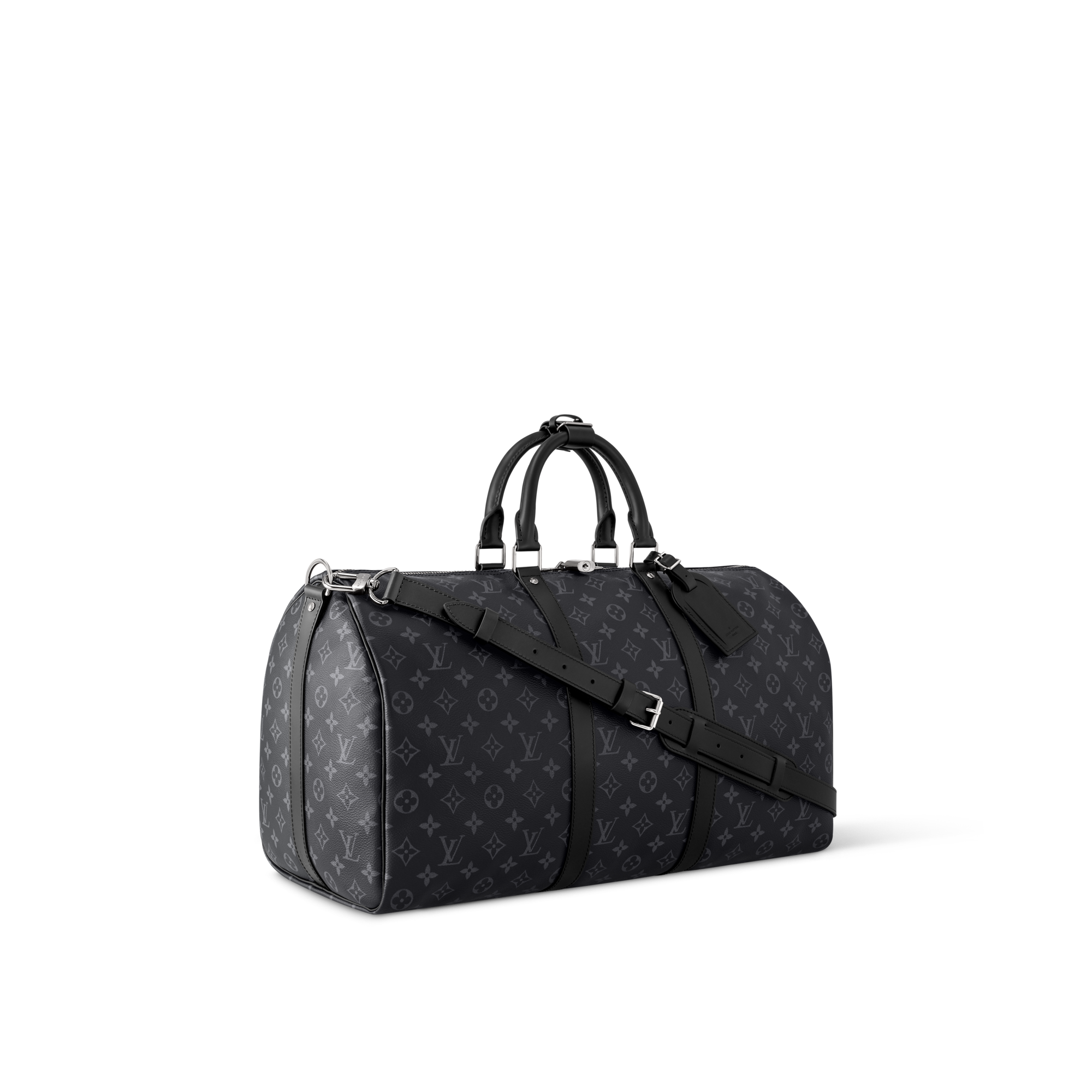 Keepall Bandoulière 50 Tela Monogram Eclipse Borse e Piccola Pelletteria Borse da Uomo LV Icons | LOUIS VUITTON (Zoom prodotto)
