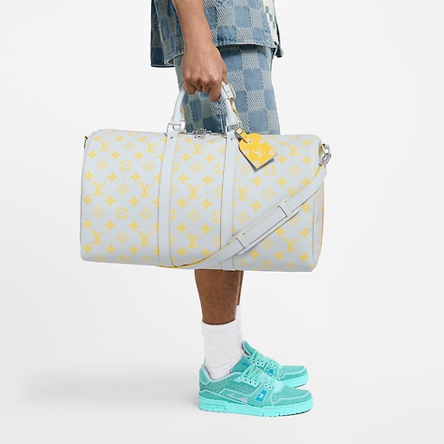 Keepall Bandoulière 50 Altri Monogram Borse e Piccola Pelletteria Borse da Uomo LV Icons | LOUIS VUITTON (Zoom prodotto)