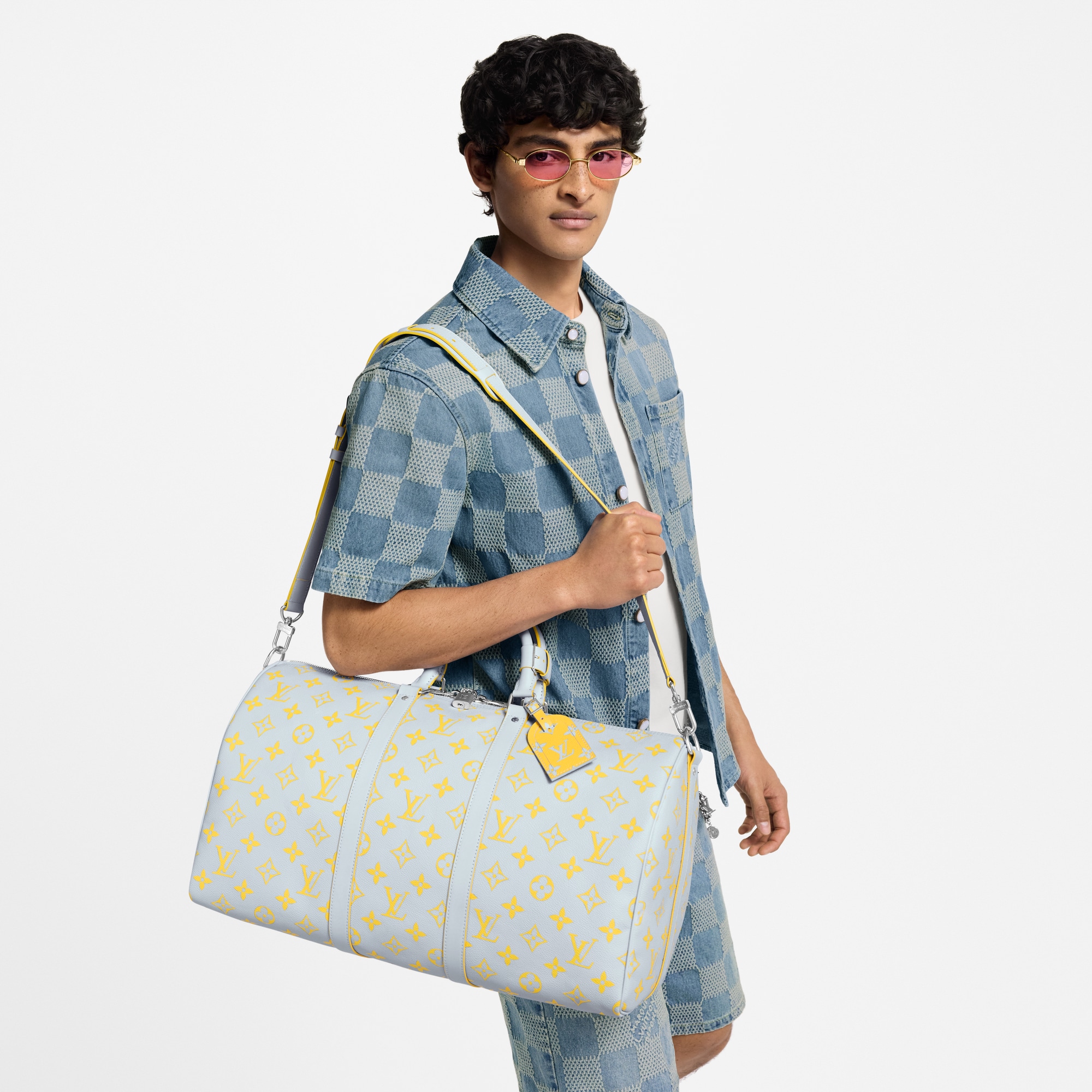 Keepall Bandoulière 50 Altri Monogram Borse e Piccola Pelletteria Borse da Uomo LV Icons | LOUIS VUITTON (Zoom prodotto)