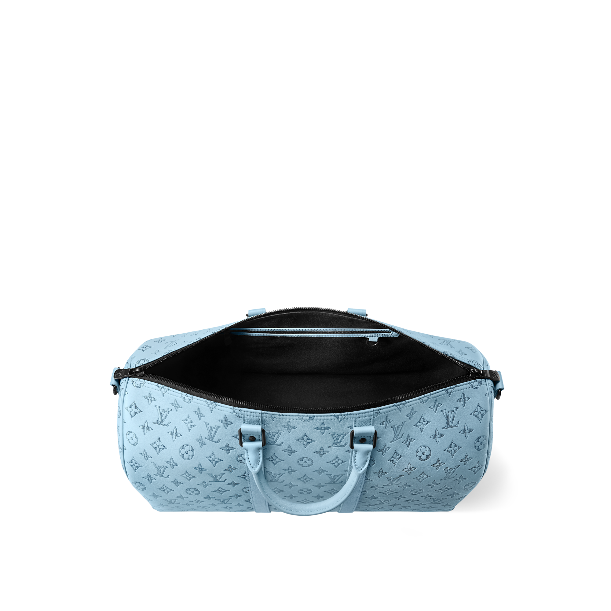 Keepall Bandoulière 50 Monogram Shadow Borse e Piccola Pelletteria Borse da Uomo LV Icons | LOUIS VUITTON (Zoom prodotto)