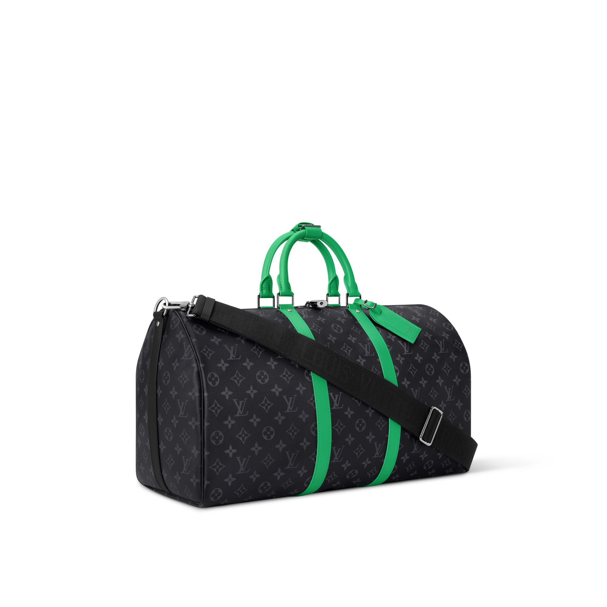 Keepall Bandoulière 50 Tela Monogram Eclipse Borse e Piccola Pelletteria Borse da Uomo LV Icons | LOUIS VUITTON (Zoom prodotto)