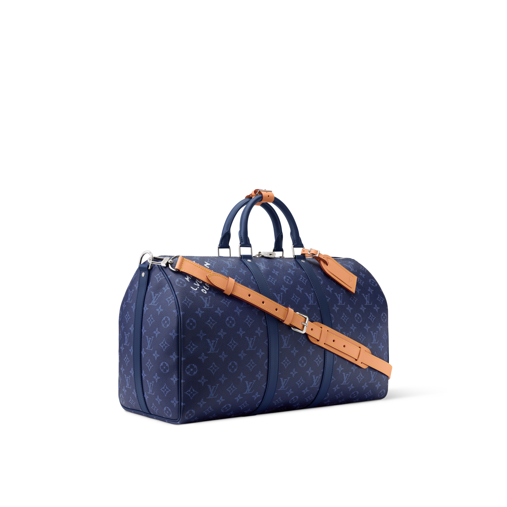 Keepall Bandoulière 50 Monogram Heritage Uomo Viaggio Borse da Viaggio | LOUIS VUITTON (Zoom prodotto)