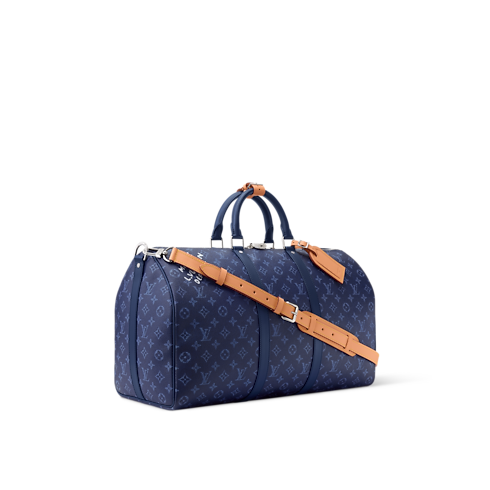Keepall Bandoulière 50 Monogram Heritage Uomo Viaggio Borse da Viaggio | LOUIS VUITTON (Zoom prodotto)