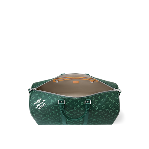 Keepall Bandoulière 50 Monogram Heritage Uomo Viaggio Borse da Viaggio | LOUIS VUITTON (Zoom prodotto)
