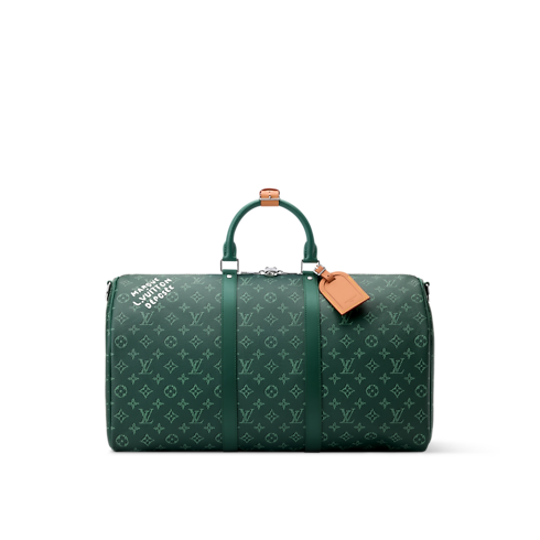 Keepall Bandoulière 50 Monogram Heritage Uomo Viaggio Borse da Viaggio | LOUIS VUITTON (Zoom prodotto)