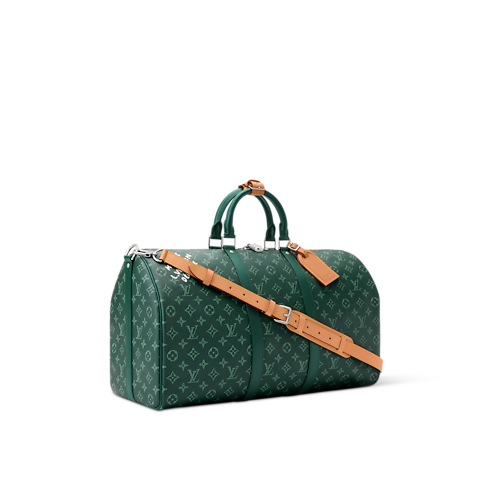 Keepall Bandoulière 50 Monogram Heritage Uomo Viaggio Borse da Viaggio | LOUIS VUITTON (Zoom prodotto)