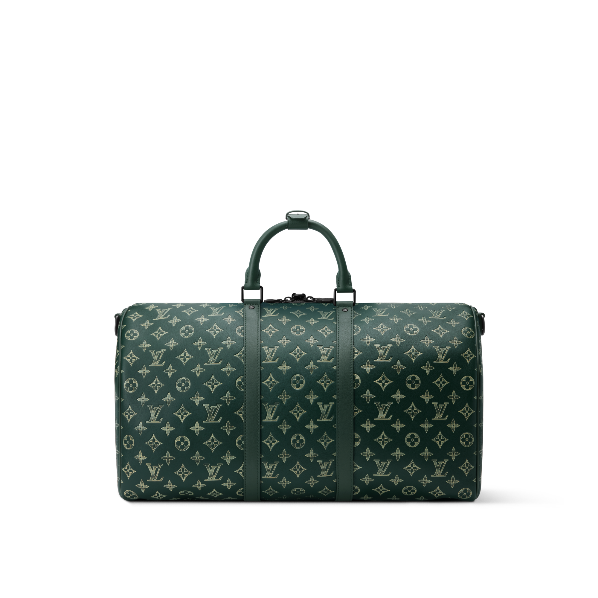 Keepall Bandoulière 50 Monogram Shadow Borse e Piccola Pelletteria Borse da Uomo LV Icons | LOUIS VUITTON (Zoom prodotto)