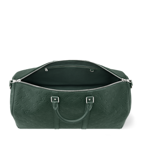 Keepall Bandoulière 50 Taurillon Monogram Uomo Viaggio Borse da Viaggio | LOUIS VUITTON (Zoom prodotto)