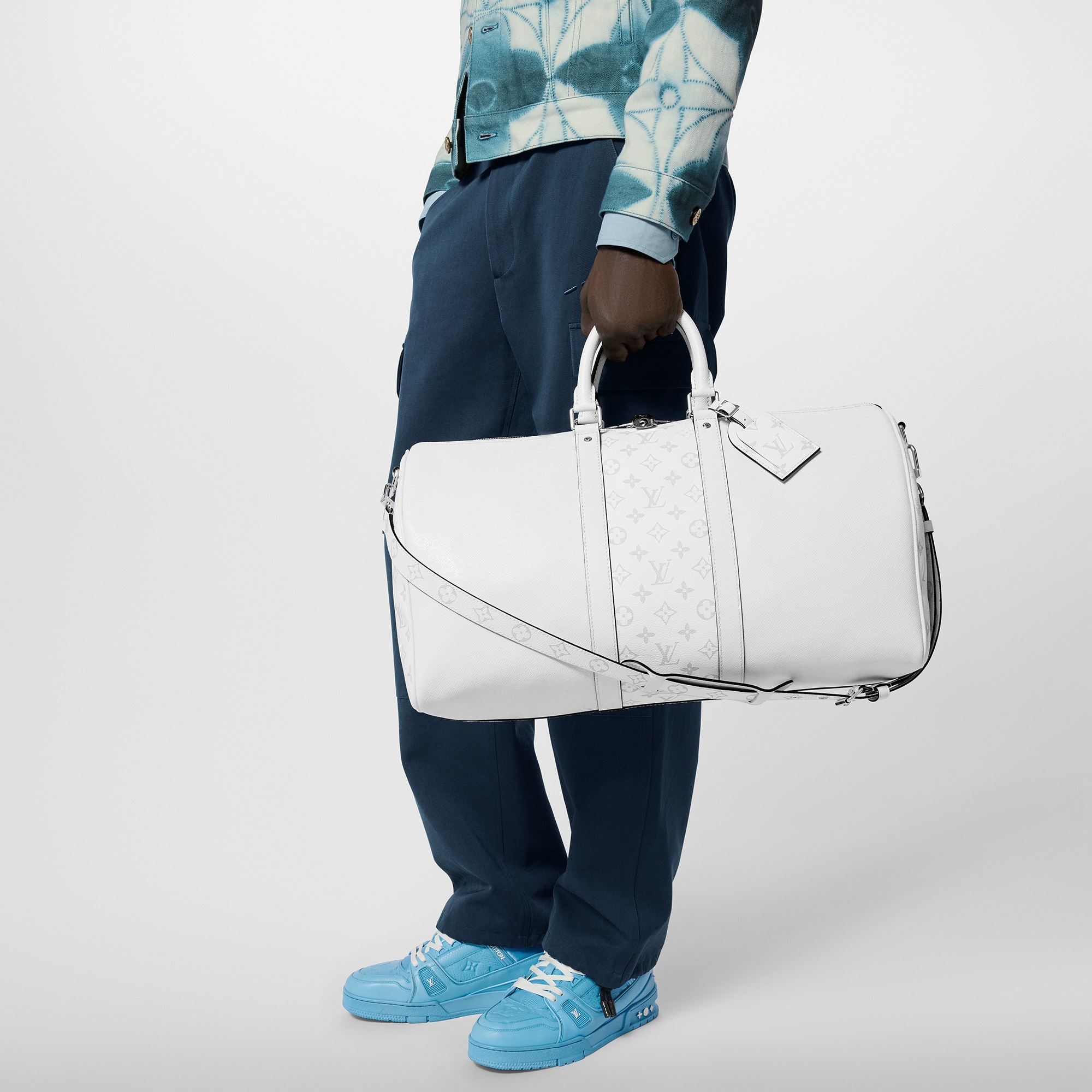 Keepall Bandoulière 50 Taigarama Borse e Piccola Pelletteria Borse da Uomo LV Icons | LOUIS VUITTON (Zoom prodotto)