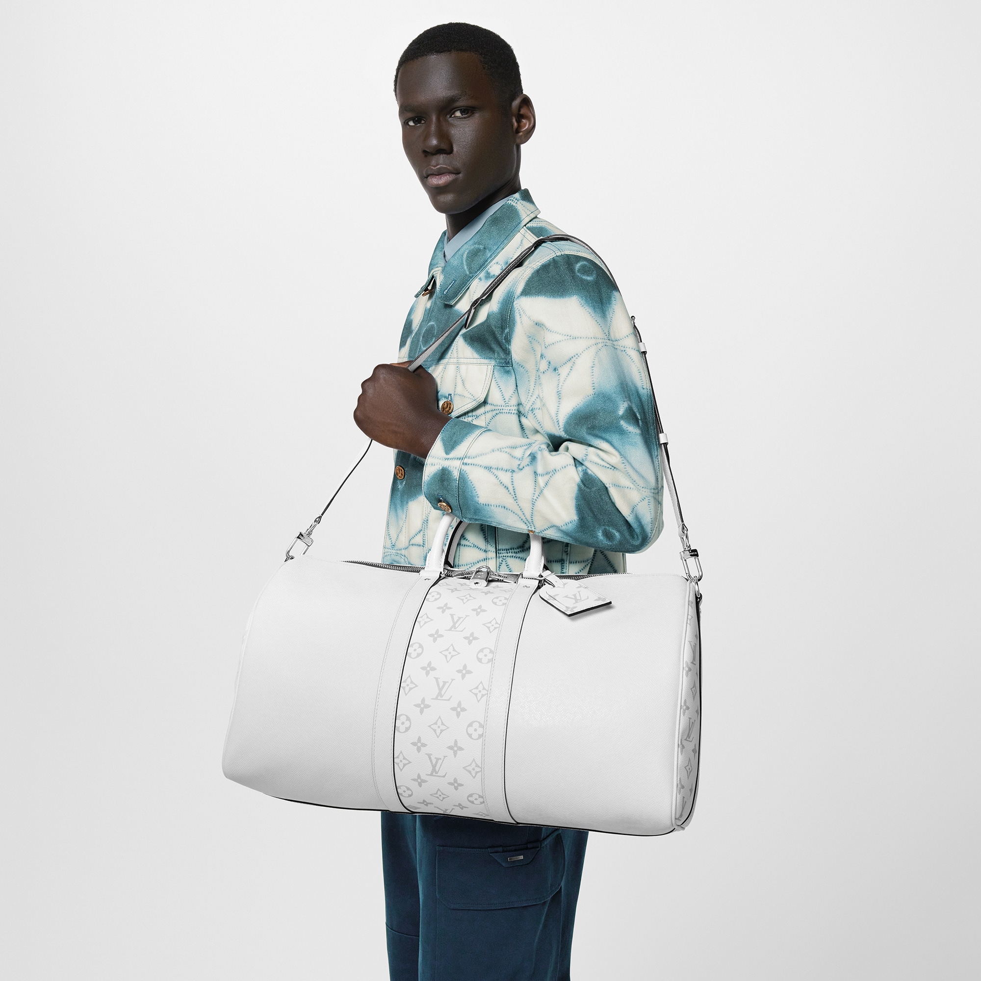 Keepall Bandoulière 50 Taigarama Borse e Piccola Pelletteria Borse da Uomo LV Icons | LOUIS VUITTON (Zoom prodotto)