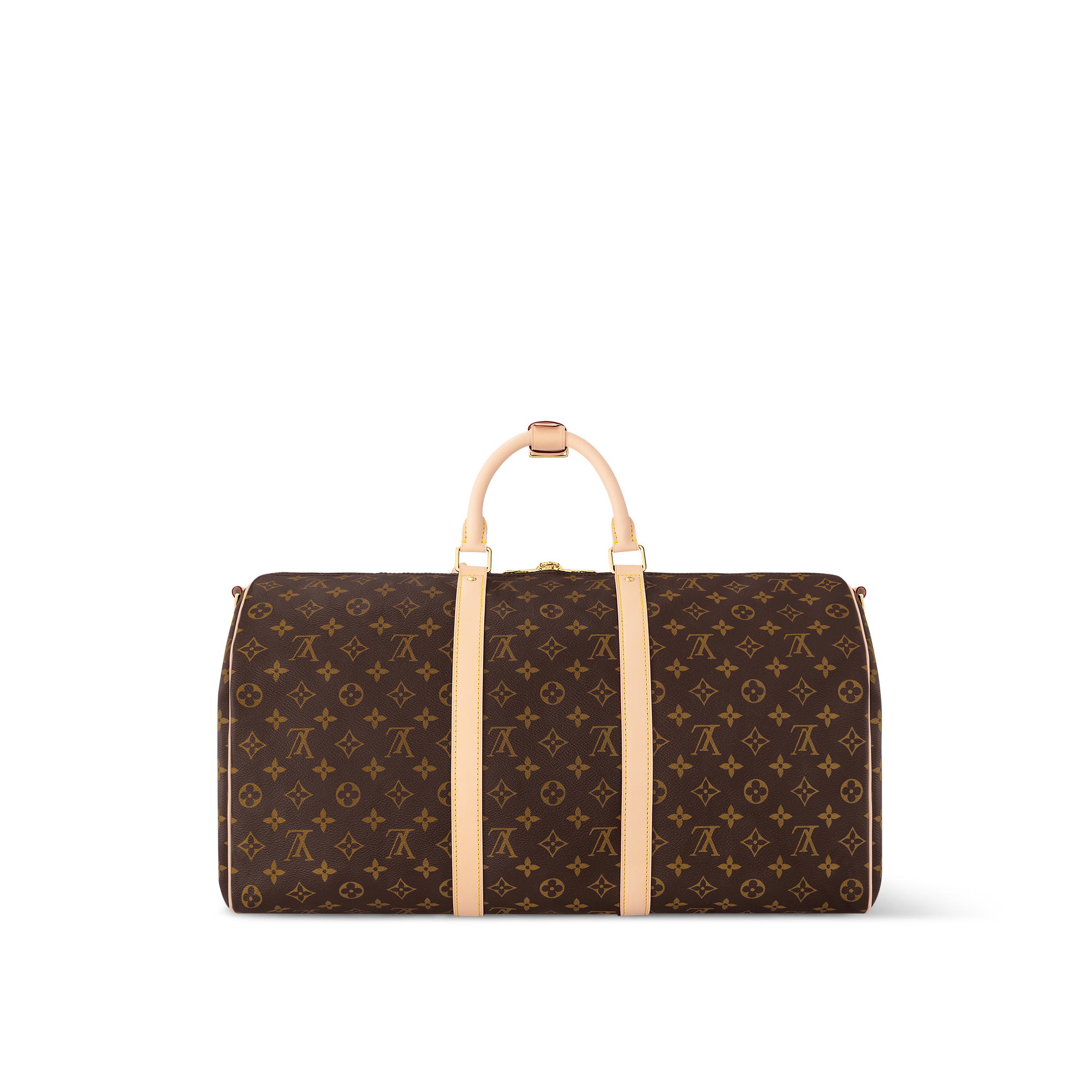 Keepall Bandoulière 50 Tela Monogram Borse e Piccola Pelletteria Borse Personalizzate } | LOUIS VUITTON (Zoom prodotto)