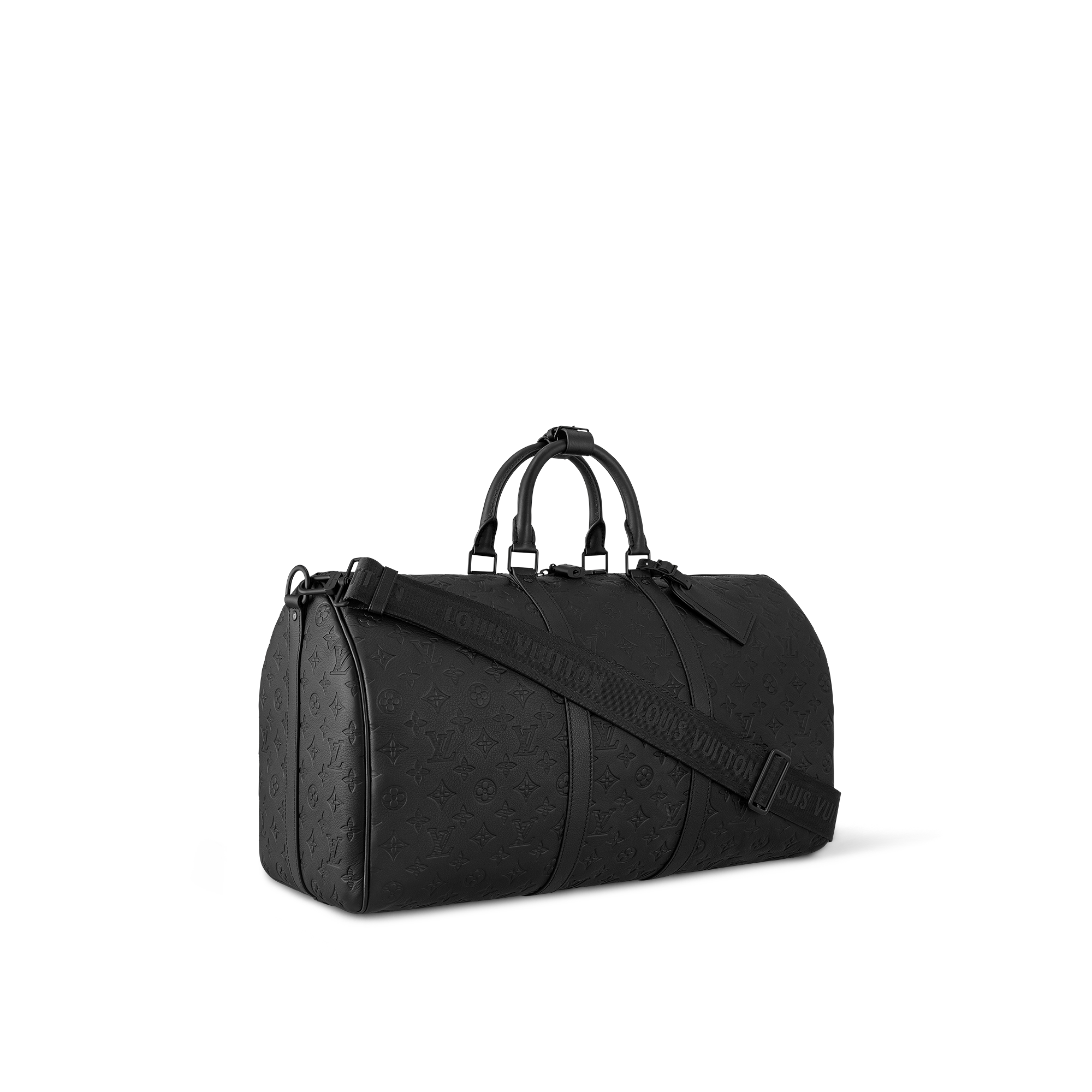 Keepall Bandoulière 50 Monogram Shadow Uomo Discontinued Product Obs 11 | LOUIS VUITTON (Zoom prodotto)