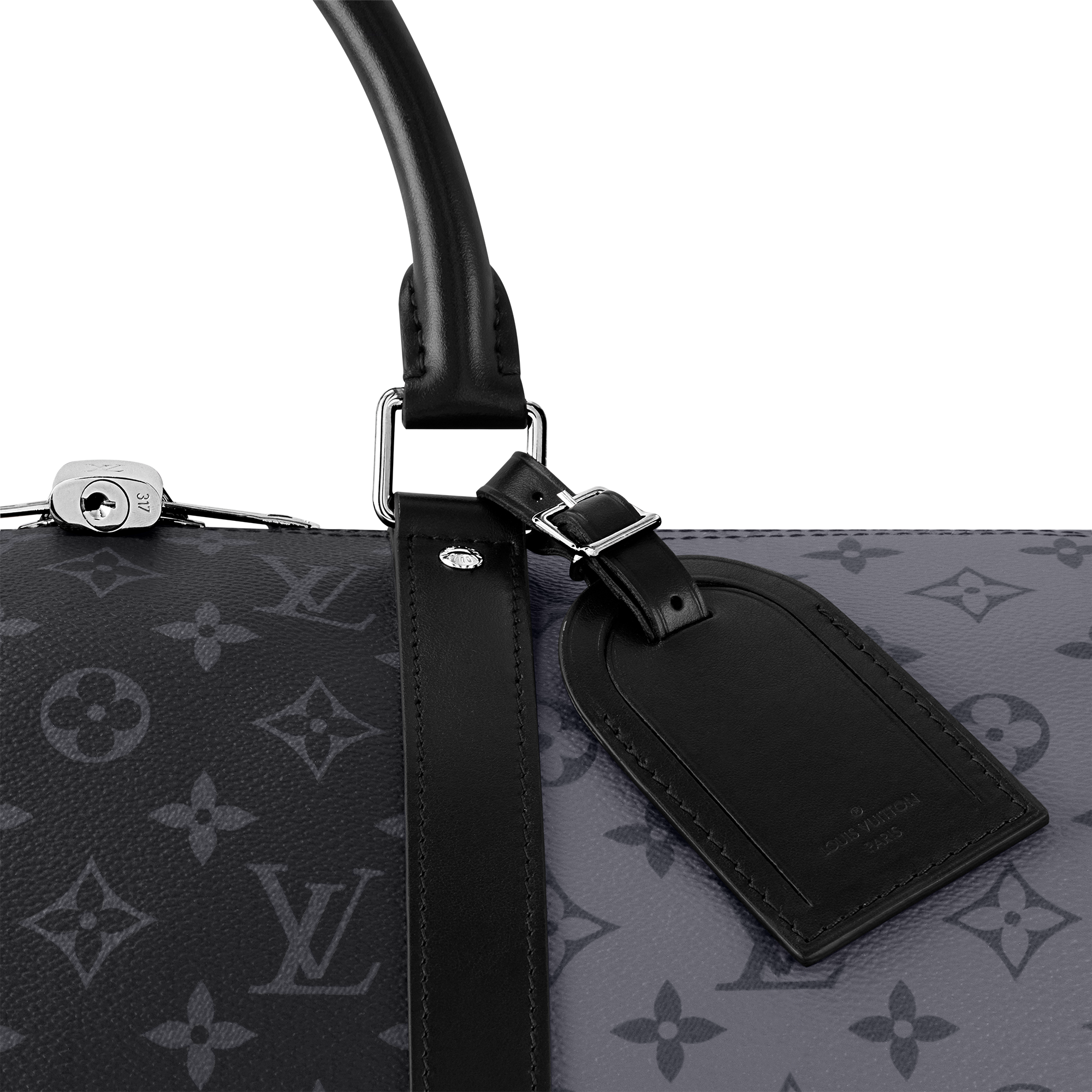 Keepall Bandoulière 50 Tela Monogram Eclipse Uomo Viaggio Borse da Viaggio | LOUIS VUITTON (Zoom prodotto)