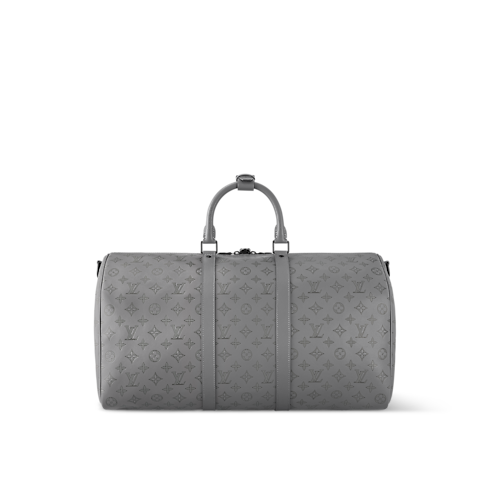Keepall Bandoulière 50 Pelletteria Monogram Shadow Uomo Discontinued Product Obs 11 | LOUIS VUITTON (Zoom prodotto)