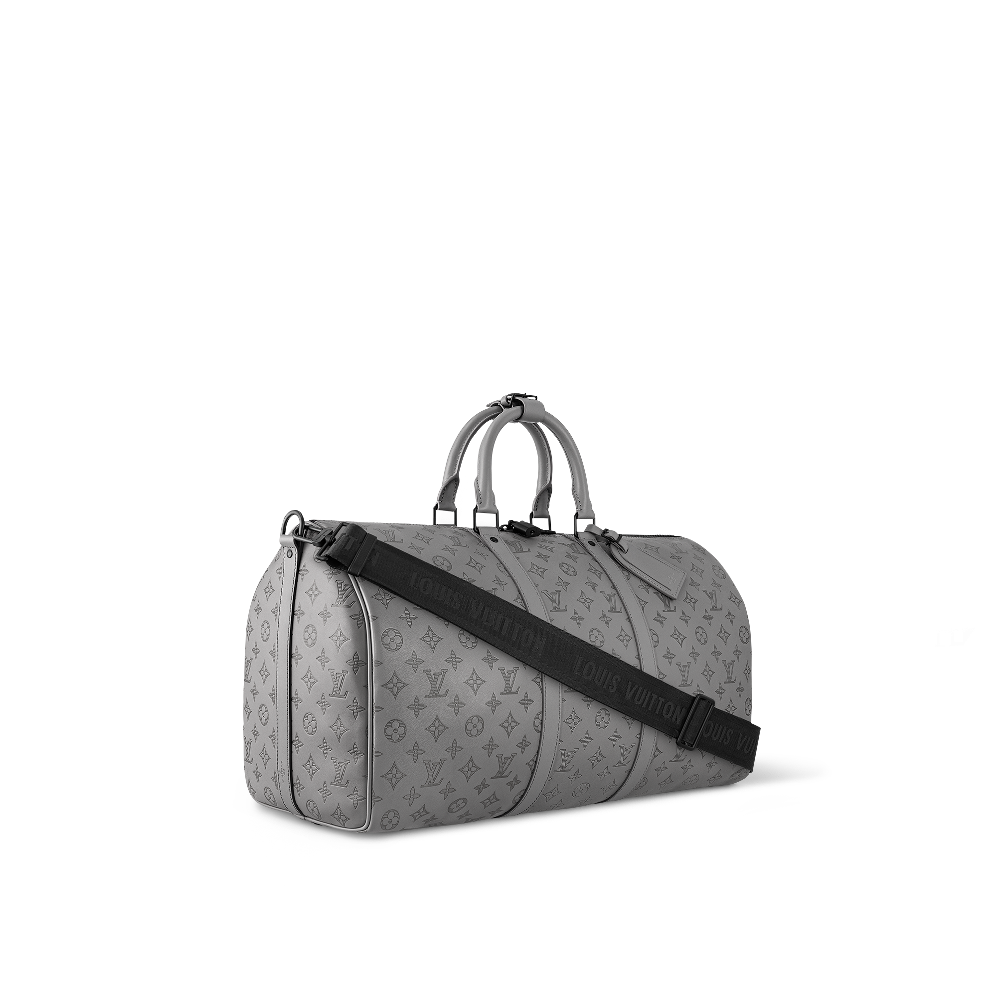 Keepall Bandoulière 50 Pelletteria Monogram Shadow Uomo Discontinued Product Obs 11 | LOUIS VUITTON (Zoom prodotto)