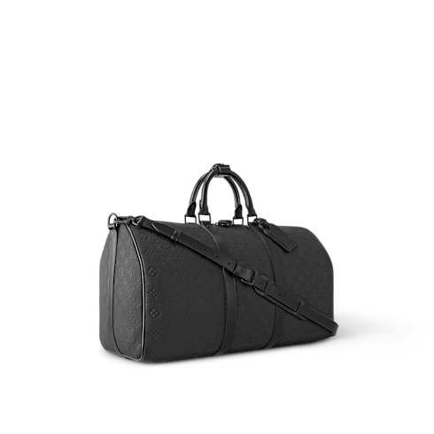Keepall Bandoulière 50 Monogram in pelle Taurillon Bauli, Viaggio e Casa Borse da Viaggio e Valigie con rotelle Borse da Viaggio | LOUIS VUITTON (Zoom prodotto)