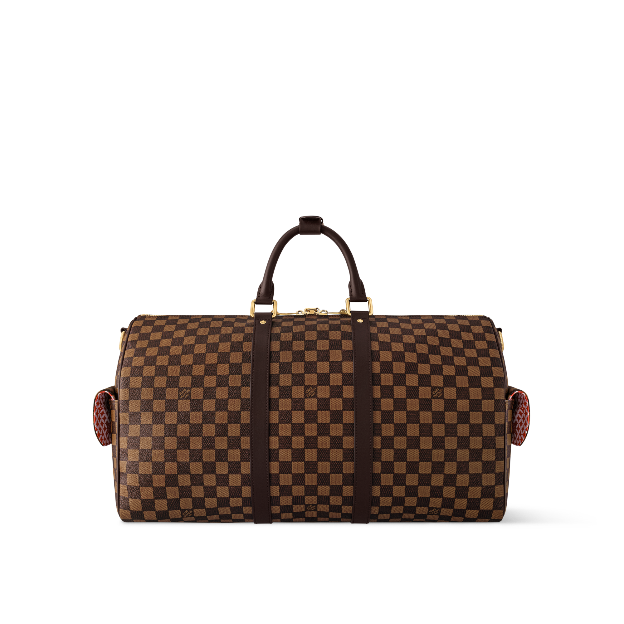 Keepall Bandoulière 50 Tela Damier Ébène Borse e Piccola Pelletteria Borse da Uomo LV Icons | LOUIS VUITTON (Zoom prodotto)