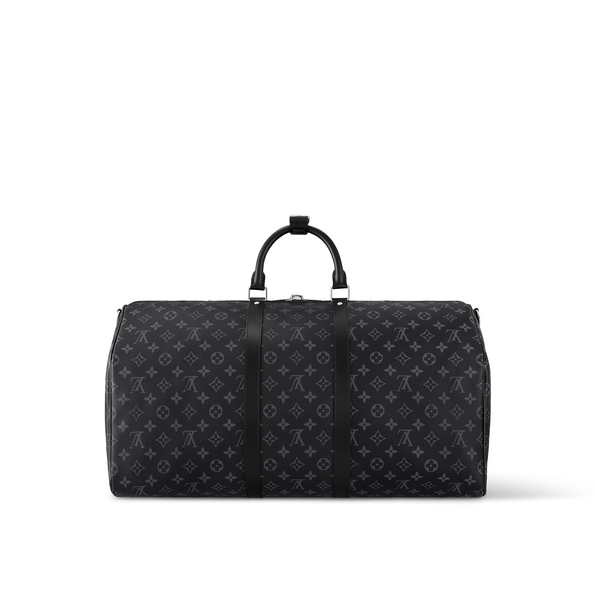 Keepall Bandoulière 55 Monogram Eclipse Uomo Viaggio Borse da Viaggio | LOUIS VUITTON (Zoom prodotto)