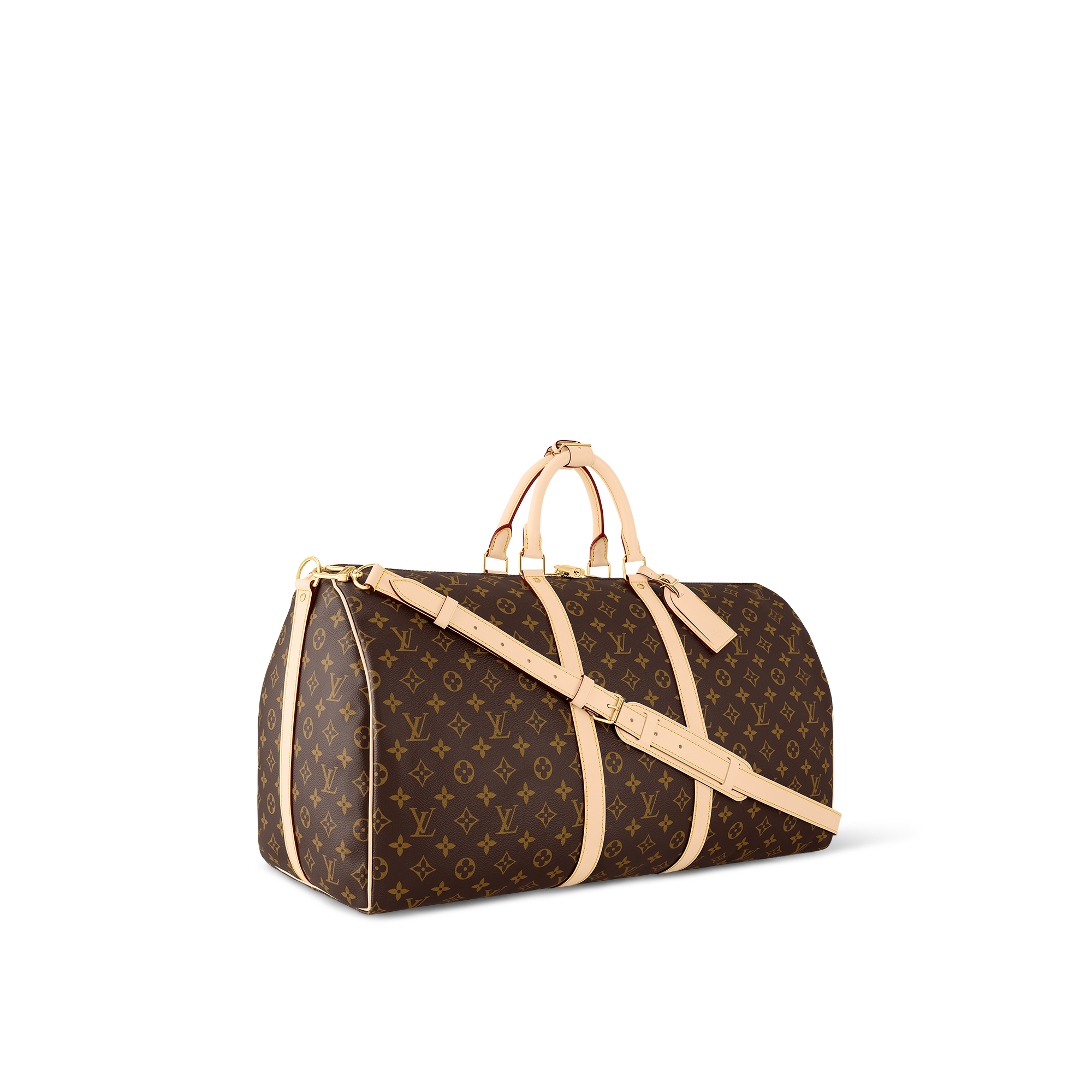 Keepall Bandoulière 55 Tela Monogram Uomo Viaggio Borse da Viaggio | LOUIS VUITTON (Zoom prodotto)