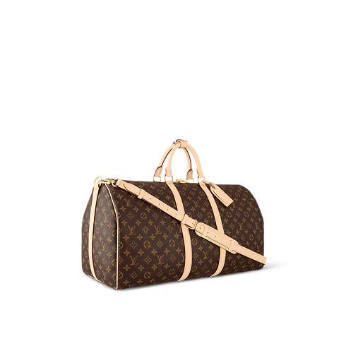 Keepall Bandoulière 55 Tela Monogram Uomo Viaggio Borse da Viaggio | LOUIS VUITTON (Zoom prodotto)