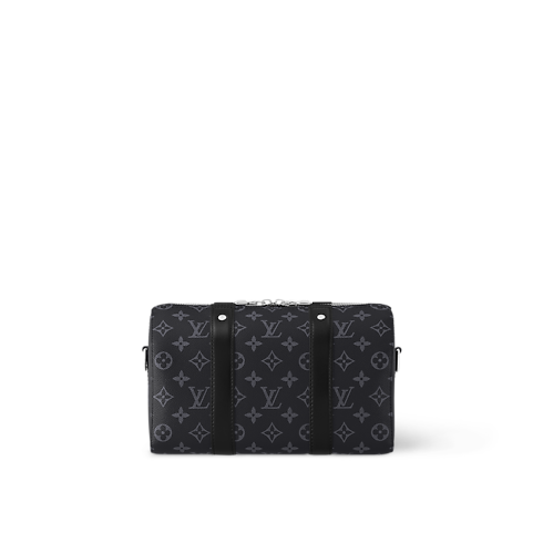 Keepall City Monogram Eclipse Novità Holiday Selezionati per Lui | LOUIS VUITTON (Zoom prodotto)