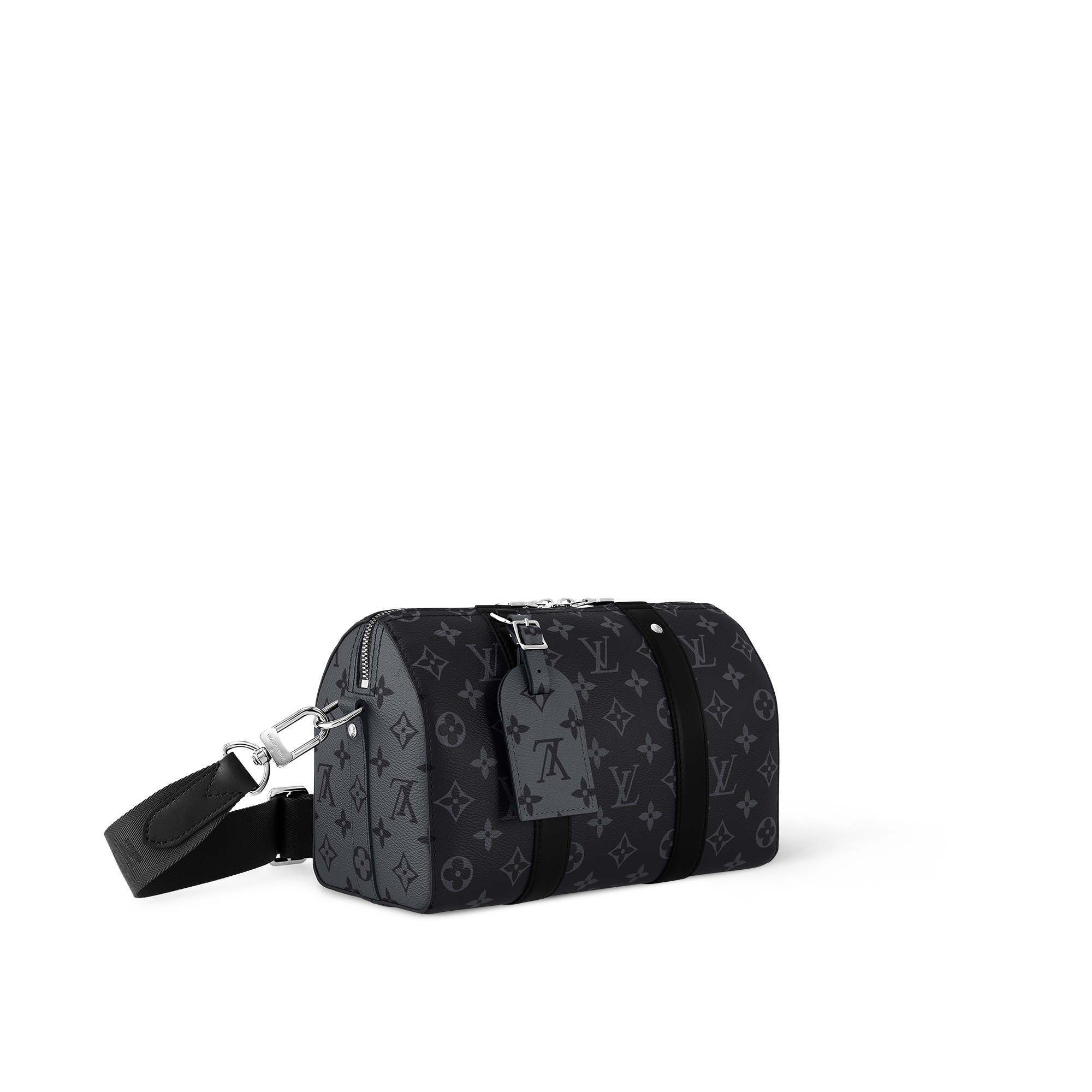 Keepall City Monogram Eclipse Novità Holiday Selezionati per Lui | LOUIS VUITTON (Zoom prodotto)