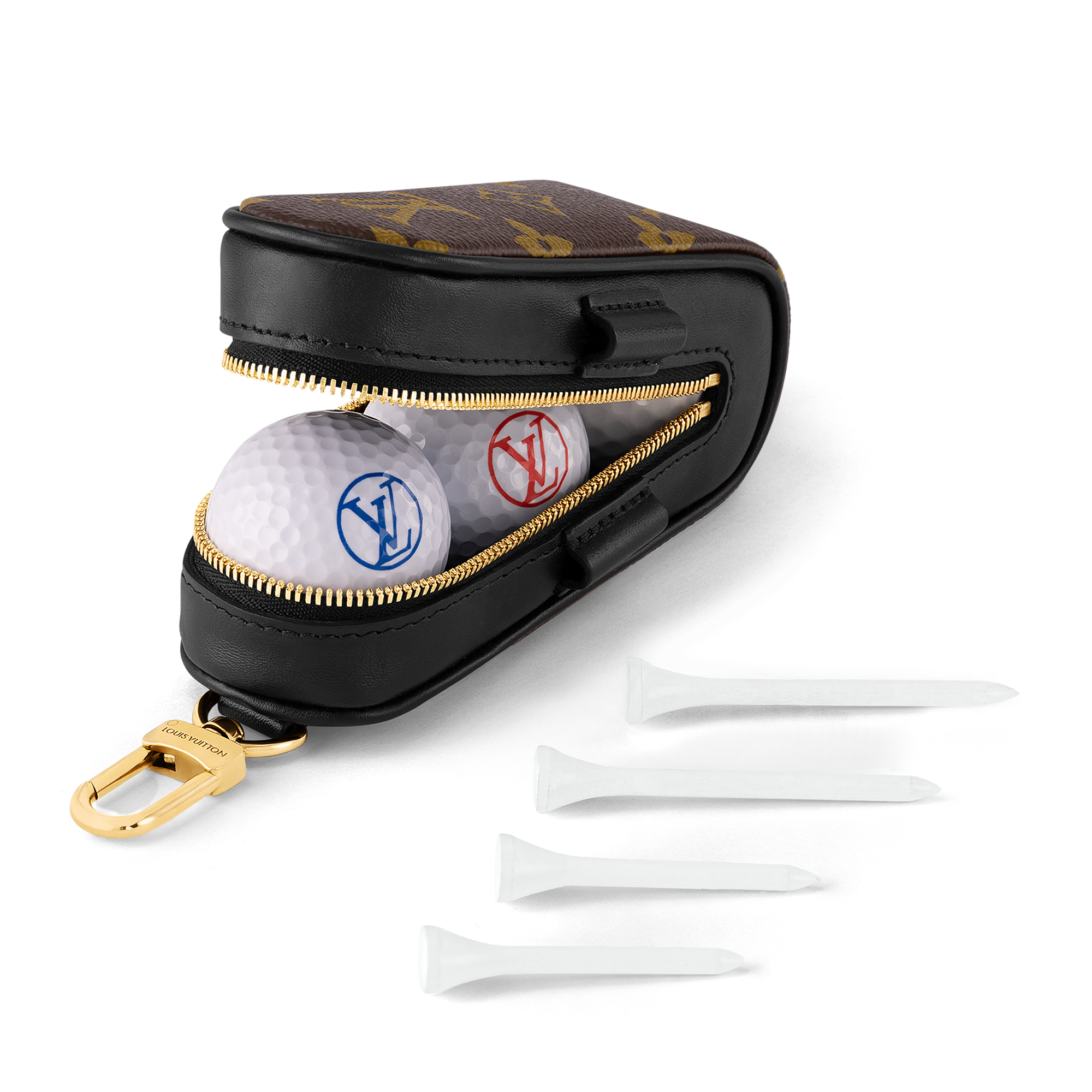 Kit per golf Andrews in tela Monogram e pelle Tela Monogram Bauli, Viaggio e Casa Sport e Giochi } | LOUIS VUITTON (Zoom prodotto)