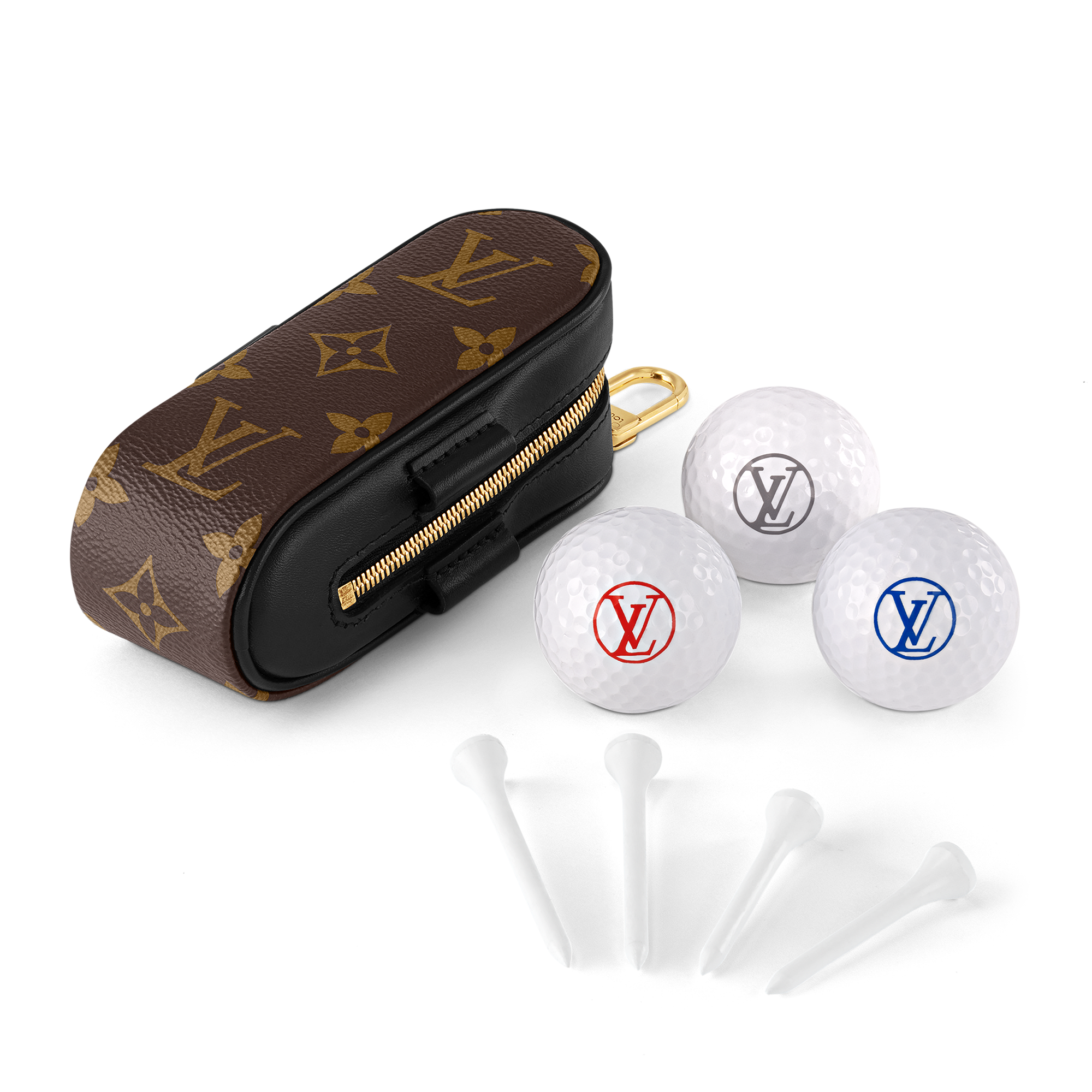 Kit per golf Andrews in tela Monogram e pelle Tela Monogram Bauli, Viaggio e Casa Sport e Giochi } | LOUIS VUITTON (Zoom prodotto)