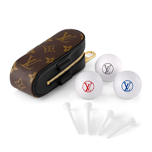 Kit per golf Andrews in tela Monogram e pelle Tela Monogram Bauli, Viaggio e Casa Sport e Giochi } | LOUIS VUITTON (Zoom prodotto)