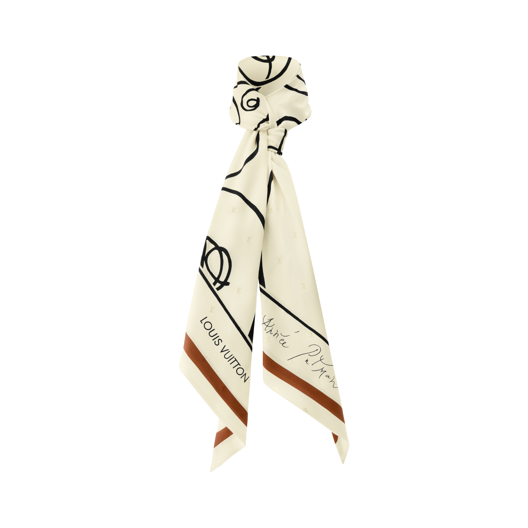 Lavallière Chemin Faisant By Andrée Putman S00 Donna Accessori Foulard in seta e Bandeaux | LOUIS VUITTON (Zoom prodotto)