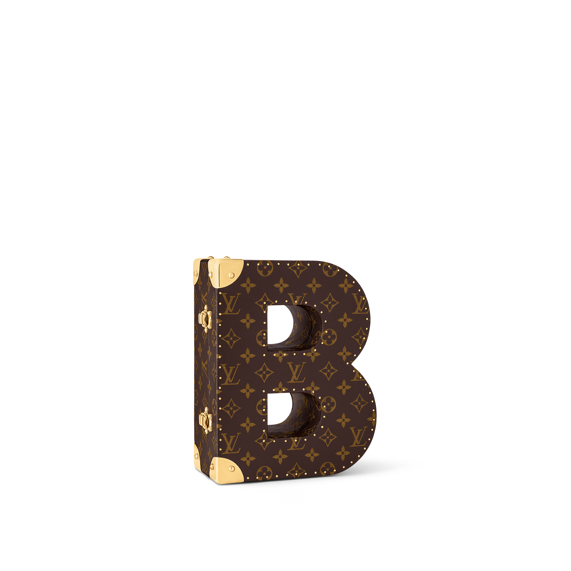 Letter Trunk B Tela Monogram Les Extraordinaires Bauli Letter Trunks  | LOUIS VUITTON (Zoom prodotto)