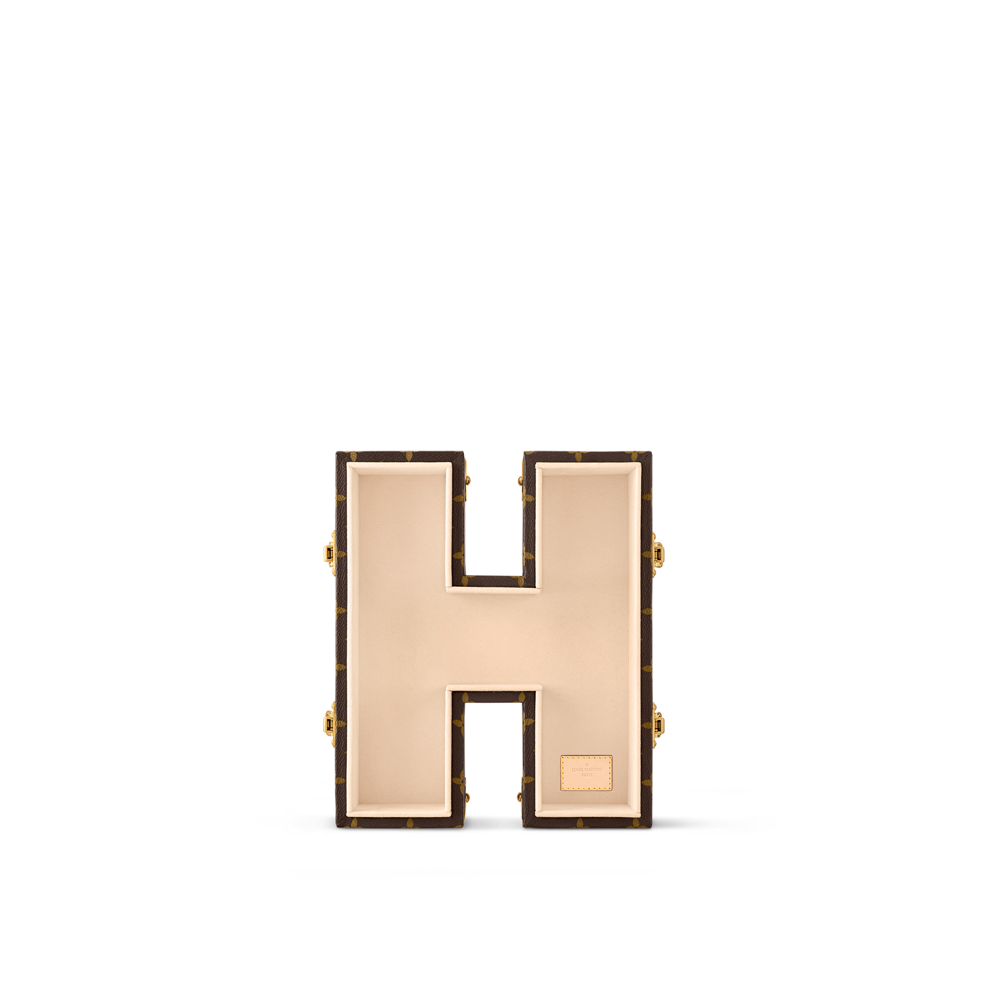 Letter Trunk H Tela Monogram Les Extraordinaires Bauli Letter Trunks  | LOUIS VUITTON (Zoom prodotto)