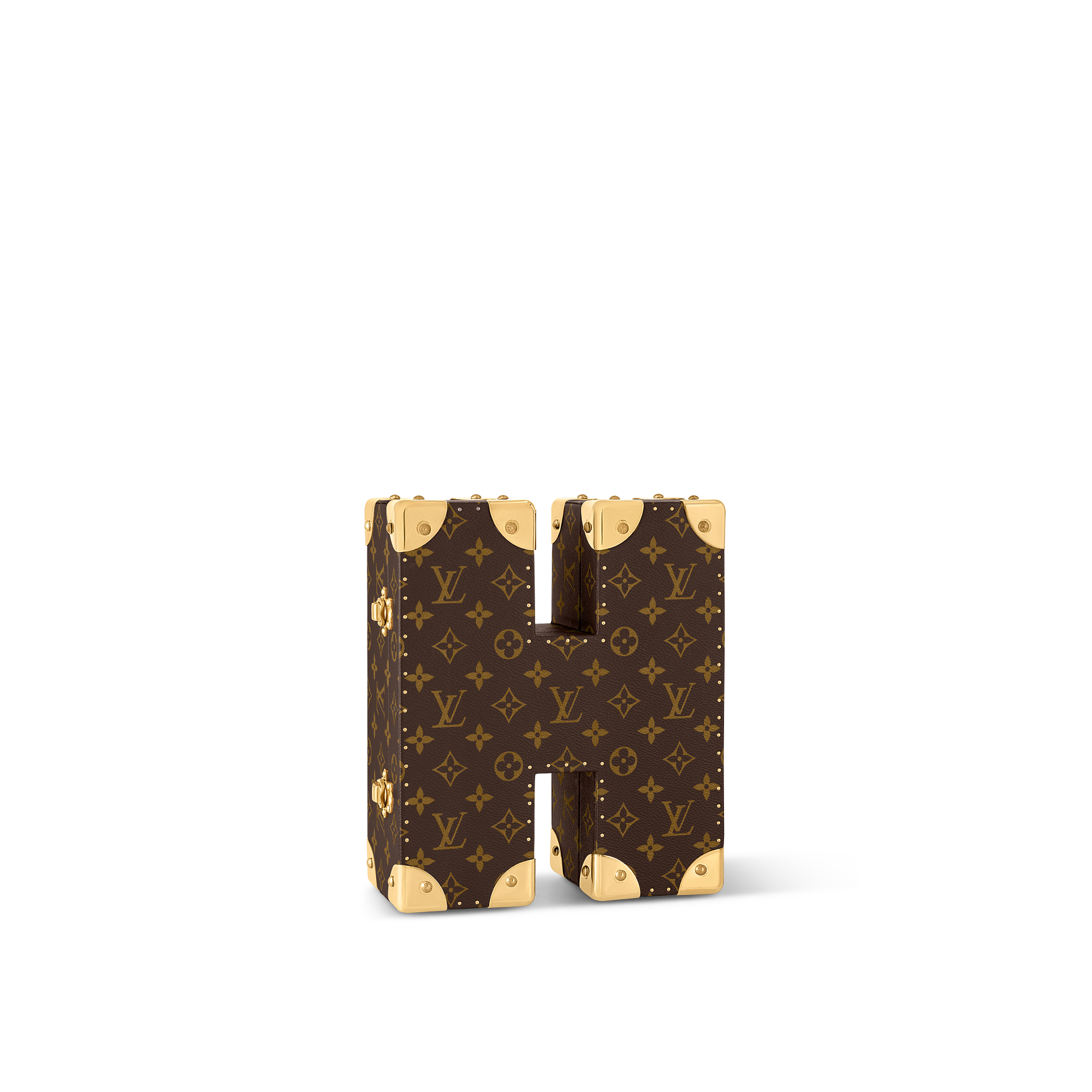 Letter Trunk H Tela Monogram Les Extraordinaires Bauli Letter Trunks  | LOUIS VUITTON (Zoom prodotto)