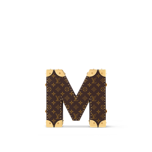 Letter Trunk M Tela Monogram Les Extraordinaires Bauli Letter Trunks | LOUIS VUITTON (Zoom prodotto)
