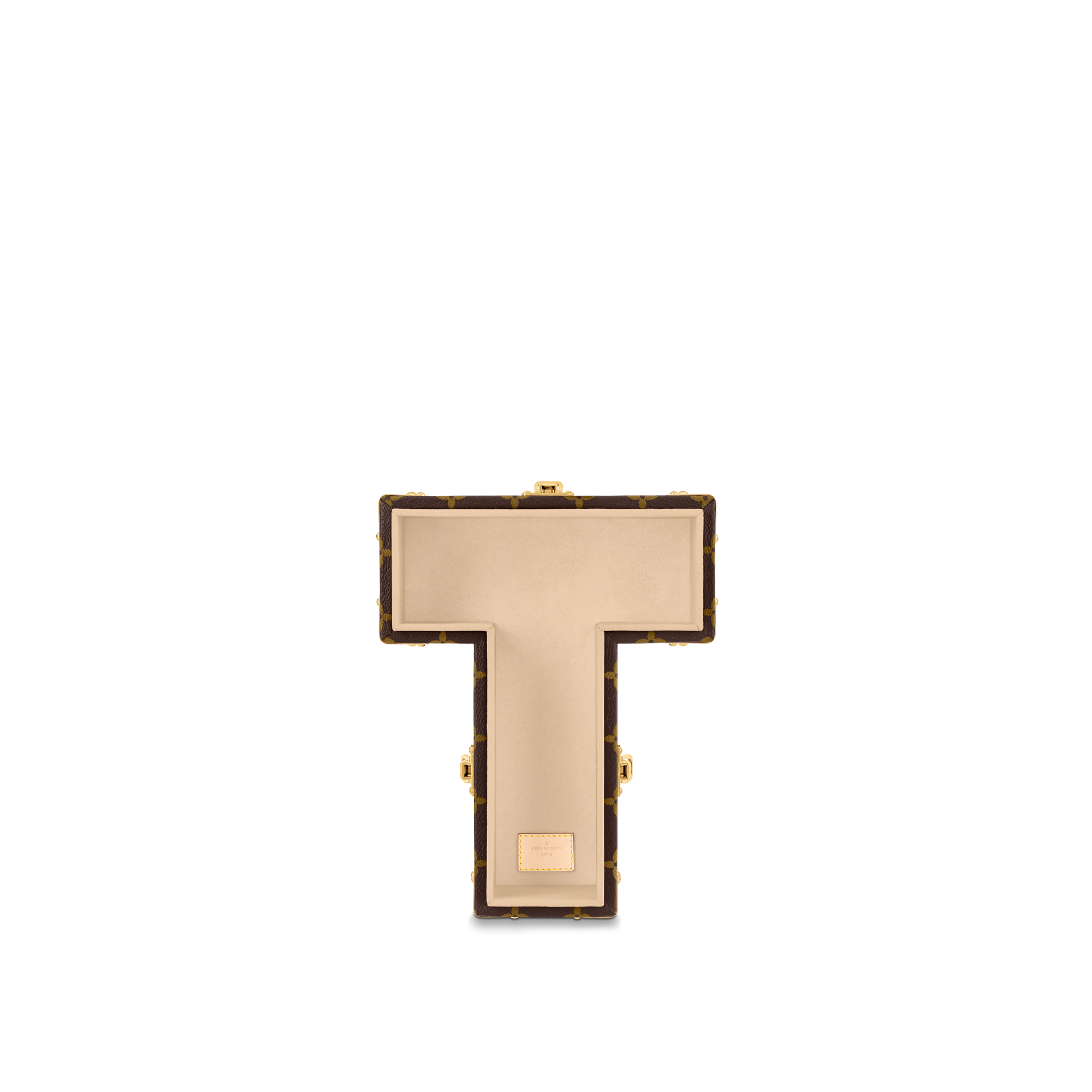Letter Trunk T Tela Monogram Les Extraordinaires Bauli Letter Trunks  | LOUIS VUITTON (Zoom prodotto)