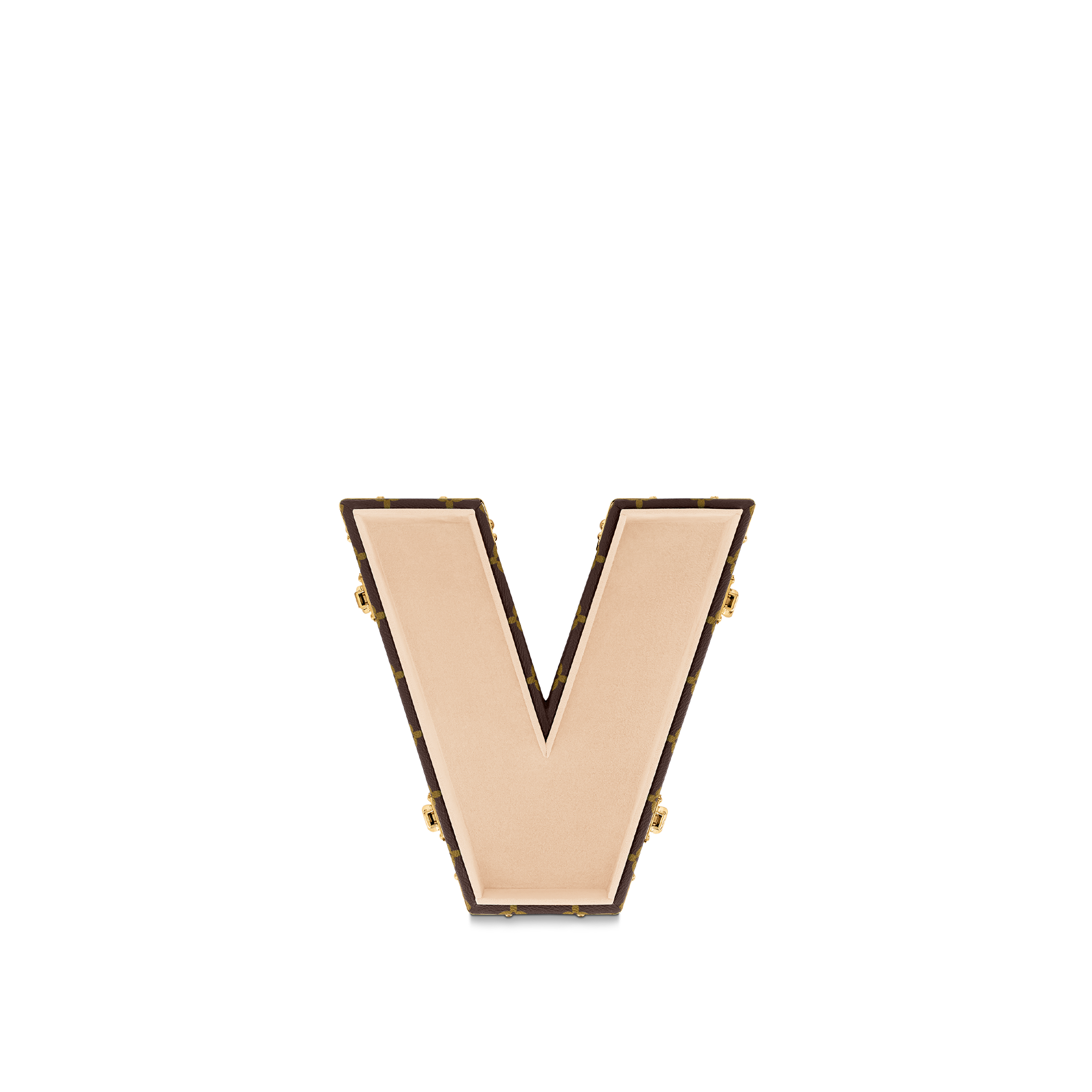 Letter Trunk V Tela Monogram Les Extraordinaires Bauli Letter Trunks  | LOUIS VUITTON (Zoom prodotto)