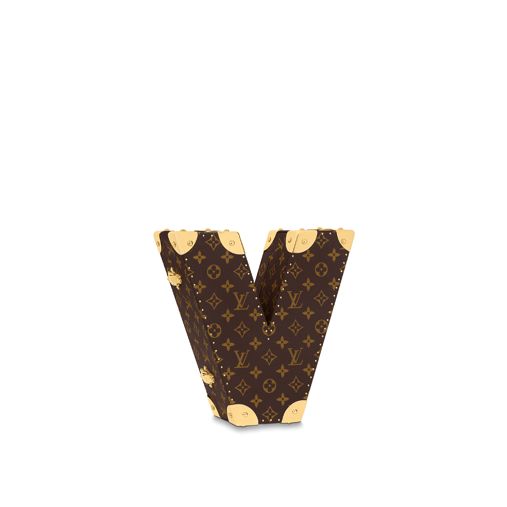 Letter Trunk V Tela Monogram Les Extraordinaires Bauli Letter Trunks  | LOUIS VUITTON (Zoom prodotto)